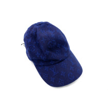 Louis Vuitton Cappello Essential Cotone Blu