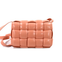 Bottega Veneta Padded Cassette Pelle Salmone