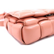 Bottega Veneta Padded Cassette Pelle Salmone