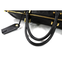 Chanel Borsone Boston Pelle Nera
