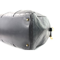 Chanel Borsone Boston Pelle Nera