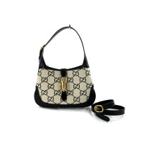 Gucci Jackie 1961 Pelle Nera e Panna