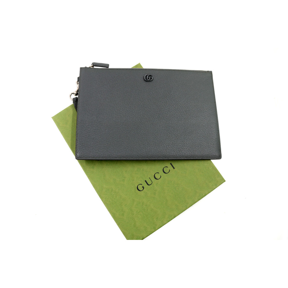 Gucci Busta Pelle Grigia