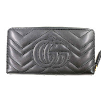 Gucci Portafoglio Marmont Pelle Nera