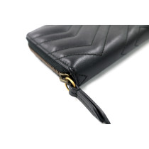 Gucci Portafoglio Marmont Pelle Nera
