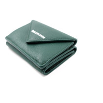 Balenciaga Portafoglio Pelle Verde