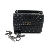 Valentino Spike Pelle Nera