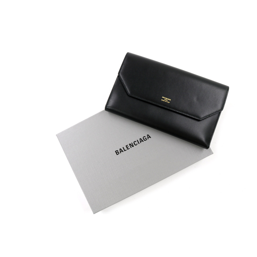 Balenciaga Portafoglio Pelle Nera
