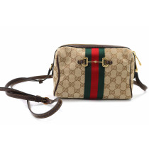 Gucci Camera Bag Horsebit GG Beige