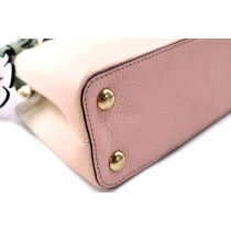 Louis Vuitton Capucines Pelle Rosa, Bianco e Verde