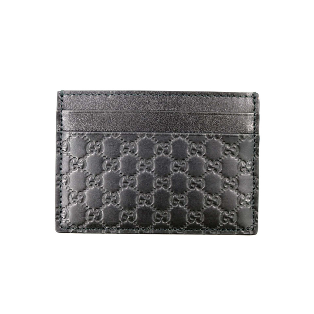 Gucci Portacarte Pelle Nera