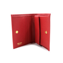 Prada Portafoglio Pelle Rossa