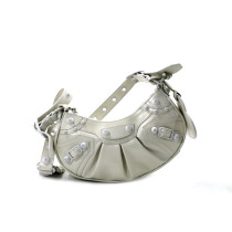 Balenciaga Le Cagole Pelle Bianca