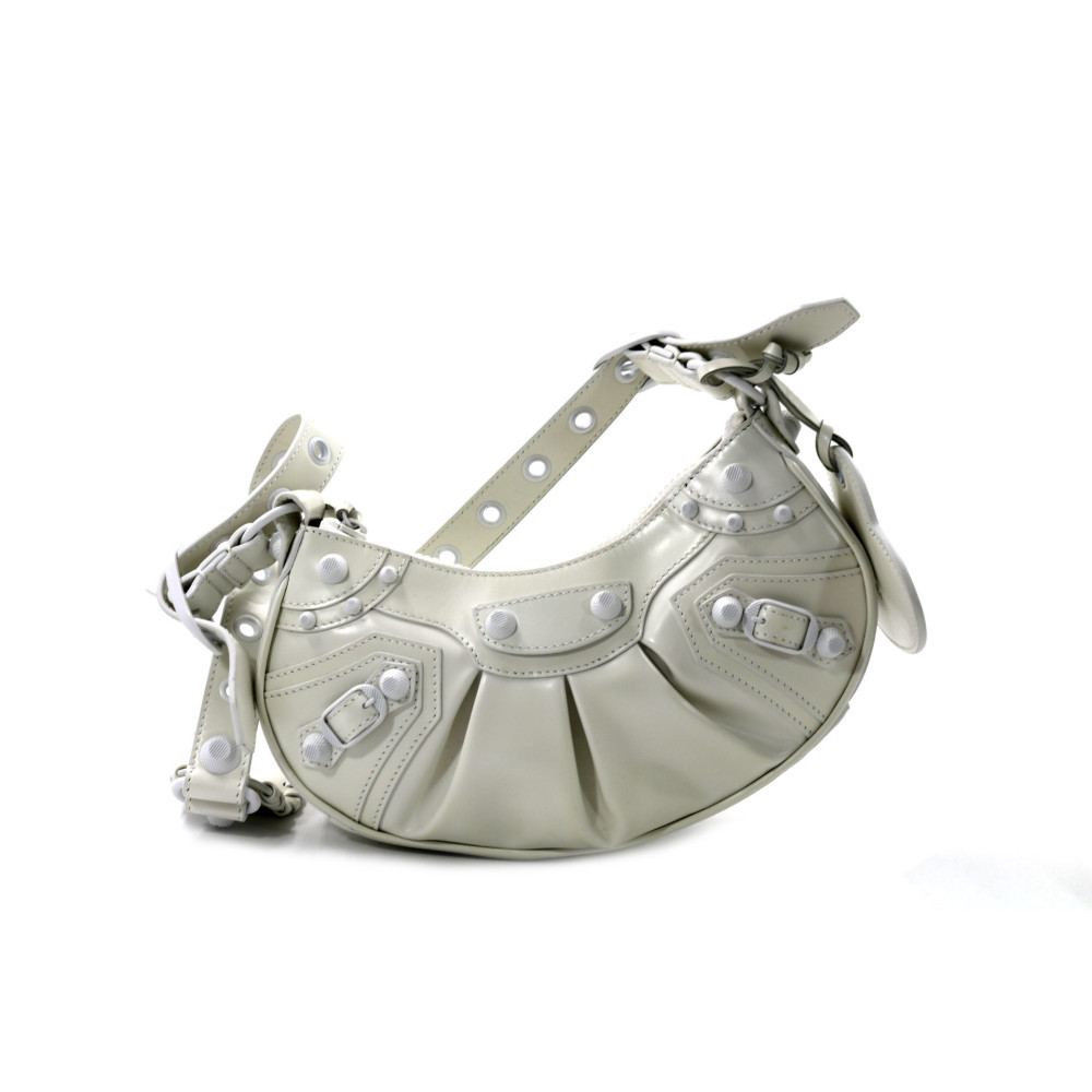 Balenciaga Le Cagole Pelle Bianca