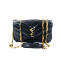 Saint Laurent Lou Lou Small Pelle Nera