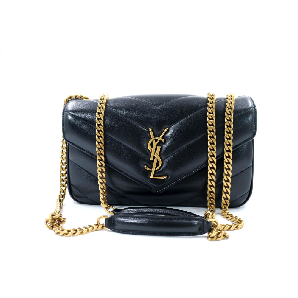 Saint Laurent Lou Lou Small Pelle Nera