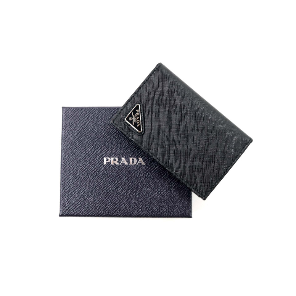 Prada Portacarte Pelle Nera