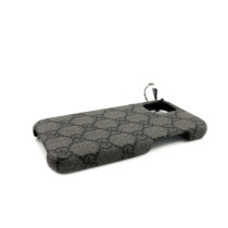 Gucci Cover Iphone 15 Pelle Grigia