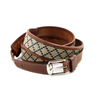 Gucci Cintura Vintage Tessuto Beige