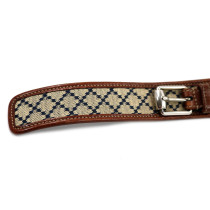 Gucci Cintura Vintage Tessuto Beige