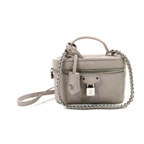 Louis Vuitton Vanity Chain Pouch Pelle Beige