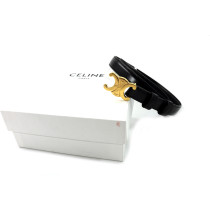 Celine Cintura Triomphe Pelle Nera