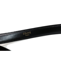 Celine Cintura Triomphe Pelle Nera