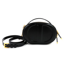 Dior Signature Oval Camera Bag Pelle Nera