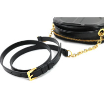 Dior Signature Oval Camera Bag Pelle Nera