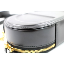 Dior Signature Oval Camera Bag Pelle Nera