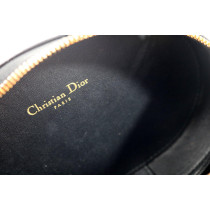 Dior Signature Oval Camera Bag Pelle Nera
