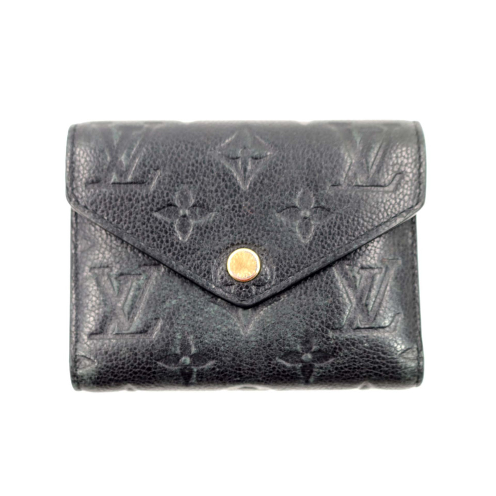 Louis Vuitton Portafoglio Victorine Pelle Nera