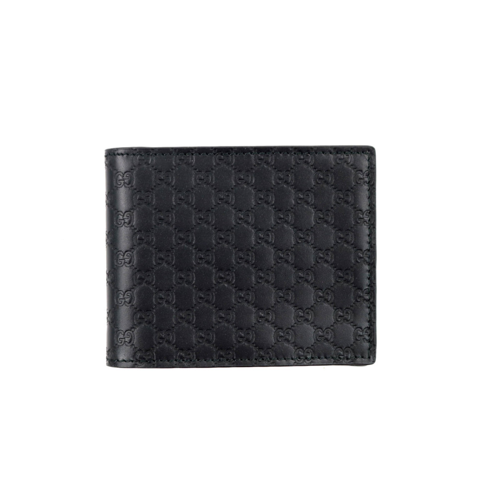 Gucci Portafoglio Pelle Microguccissima Nera