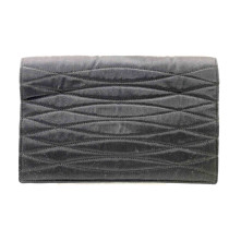 Chanel Pochette Raso Nero
