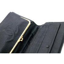 Chanel Pochette Raso Nero