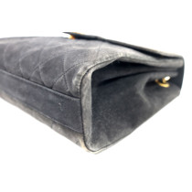 Chanel Pochette Pelle Scamosciata Nera