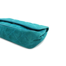 Chanel Pochette Pelle Scamosciata Verde