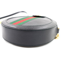 Gucci Round Pelle Nera