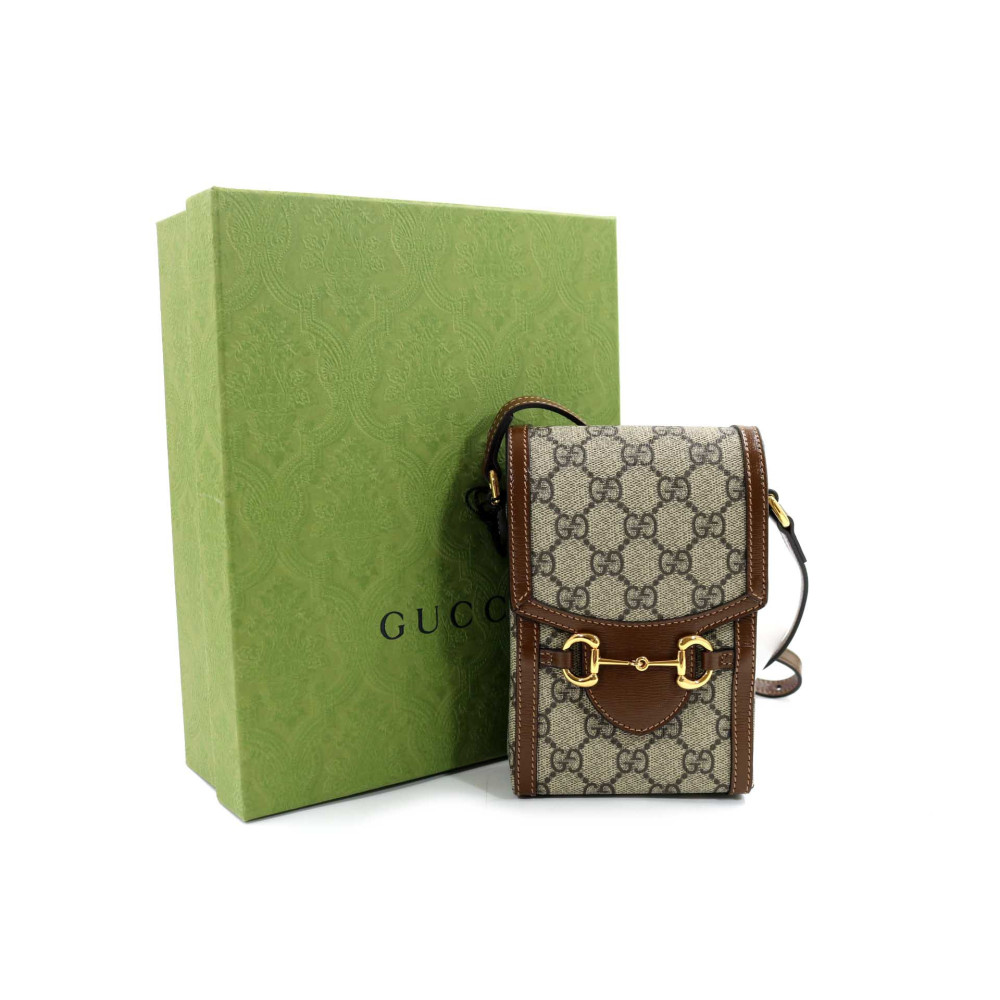 Gucci Portacellulare 1955 GG Beige