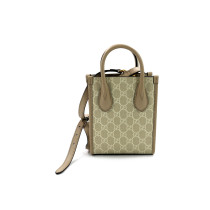 Gucci Tote Bag Mini Supreme Beige
