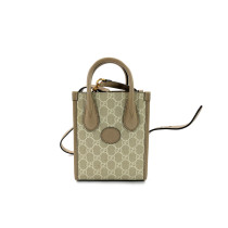 Gucci Tote Bag Mini Supreme Beige