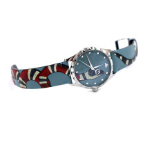 Gucci Orologio Pelle Azzurra