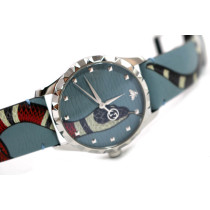 Gucci Orologio Pelle Azzurra