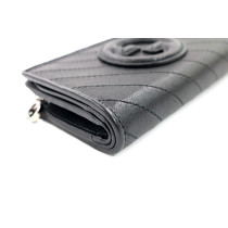 Gucci Portafoglio Blondie Pelle Nera
