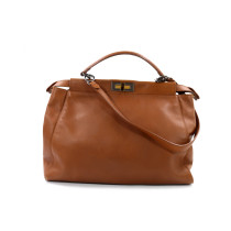 Fendi Peekaboo Pelle Cognac