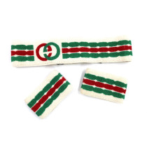 Gucci Polsini e Fascia Cotone Multicolor