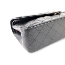 Chanel 11.12 Medium Pelle Caviar Nera