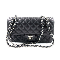 Chanel 11.12 Medium Pelle d'Agnello Nero