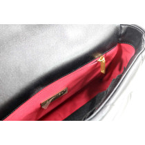 Chanel 19 Small Pelle D'Agnello Nera