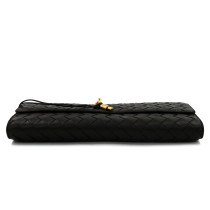 Bottega Veneta Andiamo Clutch Pelle Marrone